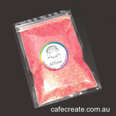 113 Red Iridescent Ultra Fine Glitter 50g