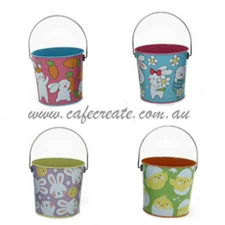 Easter Print Buckets - Chicks
