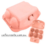 Card Board Egg Box 6 well - Single Box