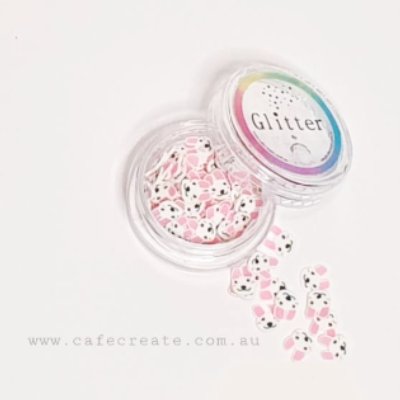 Clay slices - Little Bunny Heads