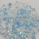 Glitter Pastel Bunny Mix - BLUE