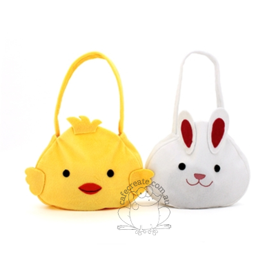P-O Bunny and Chick Totes