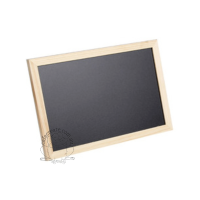 A4 Black Boards Heavy Frame