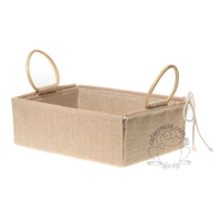 Hessian Easter Basket