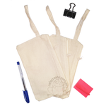 Calico Blank Natural Pencil Bag