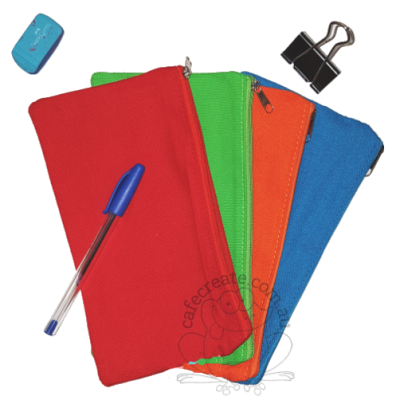 Canvas Coloured Pencil bag (12)