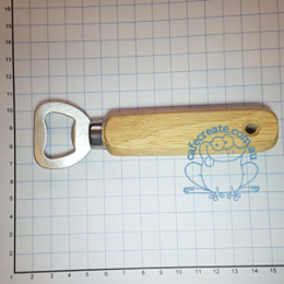 Wooden Handle Bottle Opener - 1