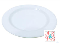 White melamine plate (20)