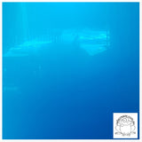 Clear Adhesive Vinyl - Blue