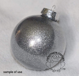 16 Silver Metallic Ultra Fine Glitter 50g
