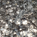 Chunky Silver Glitter Mix - 50g