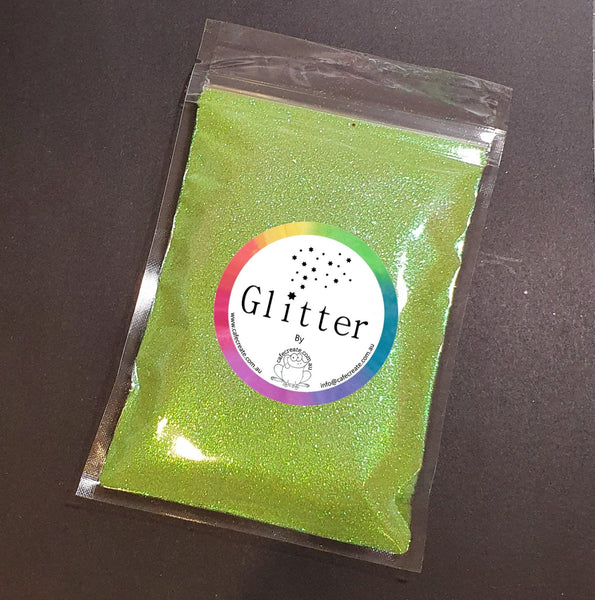 41 Avocado Iridescent Ultra Fine  Glitter 100g