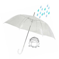 Clear PVC Umbrella - Standard Shape