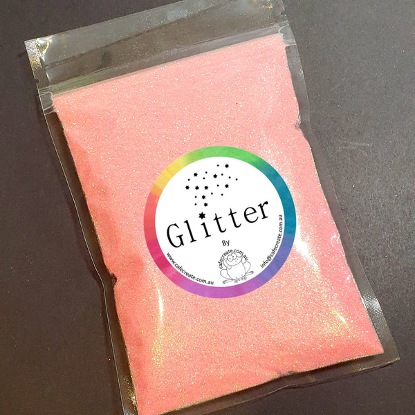 91 Coral Iridescent Ultra Fine  Glitter 100g