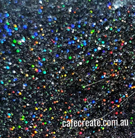 Holographic U/Fine Glitter 50g - 109 Dark Grey