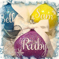 Personalised Bauble Acrylic