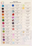 Glitter True Colour Chart - ULTRA FINE