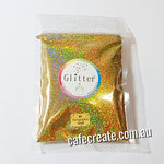 Holographic U/Fine Glitter 100g - 45 Gold