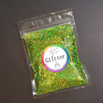 72 Green Holo Chunky Mix - 50g