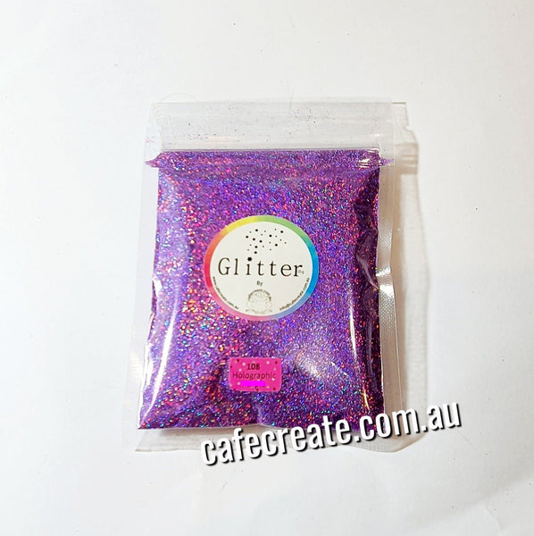 Holographic U/Fine Glitter 50g - 108 Lilac