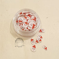 Clay slices - Santa Head B