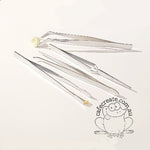 Tweezers - Stainless steel Set of 4