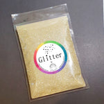 43 White Gold Metallic Ultra Fine Glitter 50g