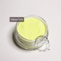 Glow in the dark powder - YELLOW
