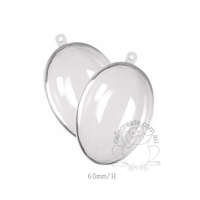 Acrylic Eggs 60mm