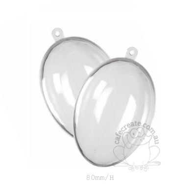 Acrylic Eggs 80mm