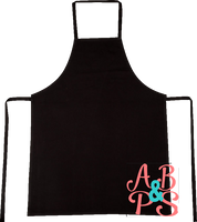 ***PRE ORDER*** Cotton Adults Apron - Black 20 pack