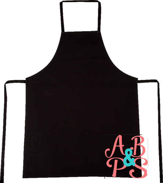 *** PRE ORDER*** Cotton Apron - Black 10pack
