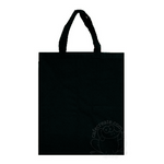 Black Calico Library Bag