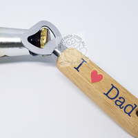 Wooden Handle Bottle Opener - 5