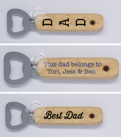 Wooden Handle Bottle Opener - 5