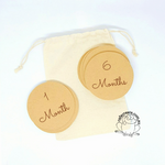 Milestone Discs and Bag - Natural
