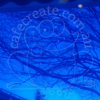 Clear Adhesive Vinyl - Navy Blue
