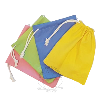 Small Canvas Easter Bags