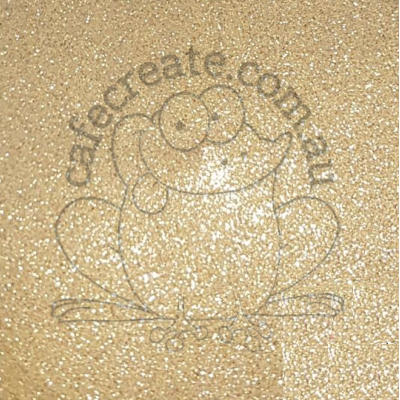Glitter Adhesive Vinyl - Gold
