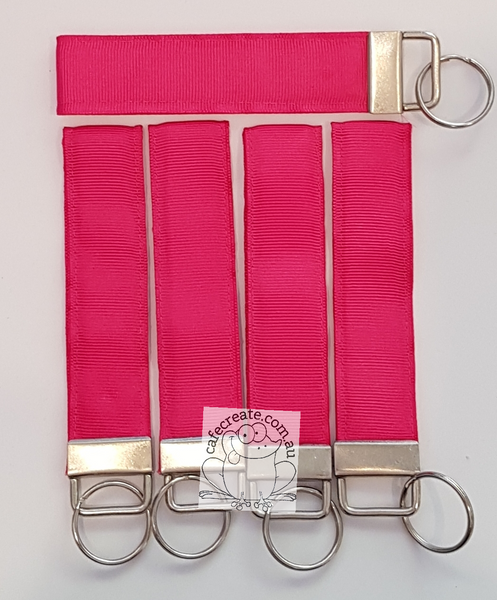 Key Ring Fob - Hot Pink