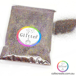 rainbow multi ultra fine glitter 100g