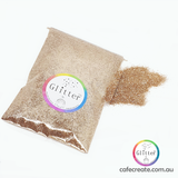 rose gold ultra fine glitter 100g