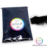 02 Black - Metallic Ultra Fine Glitter 100g