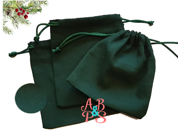 Green Canvas Sack
