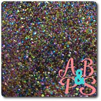 12 Multi Rainbow Metallic U/Fine Glitter 50g