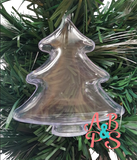 Acrylic Tree Shape Bauble (12)